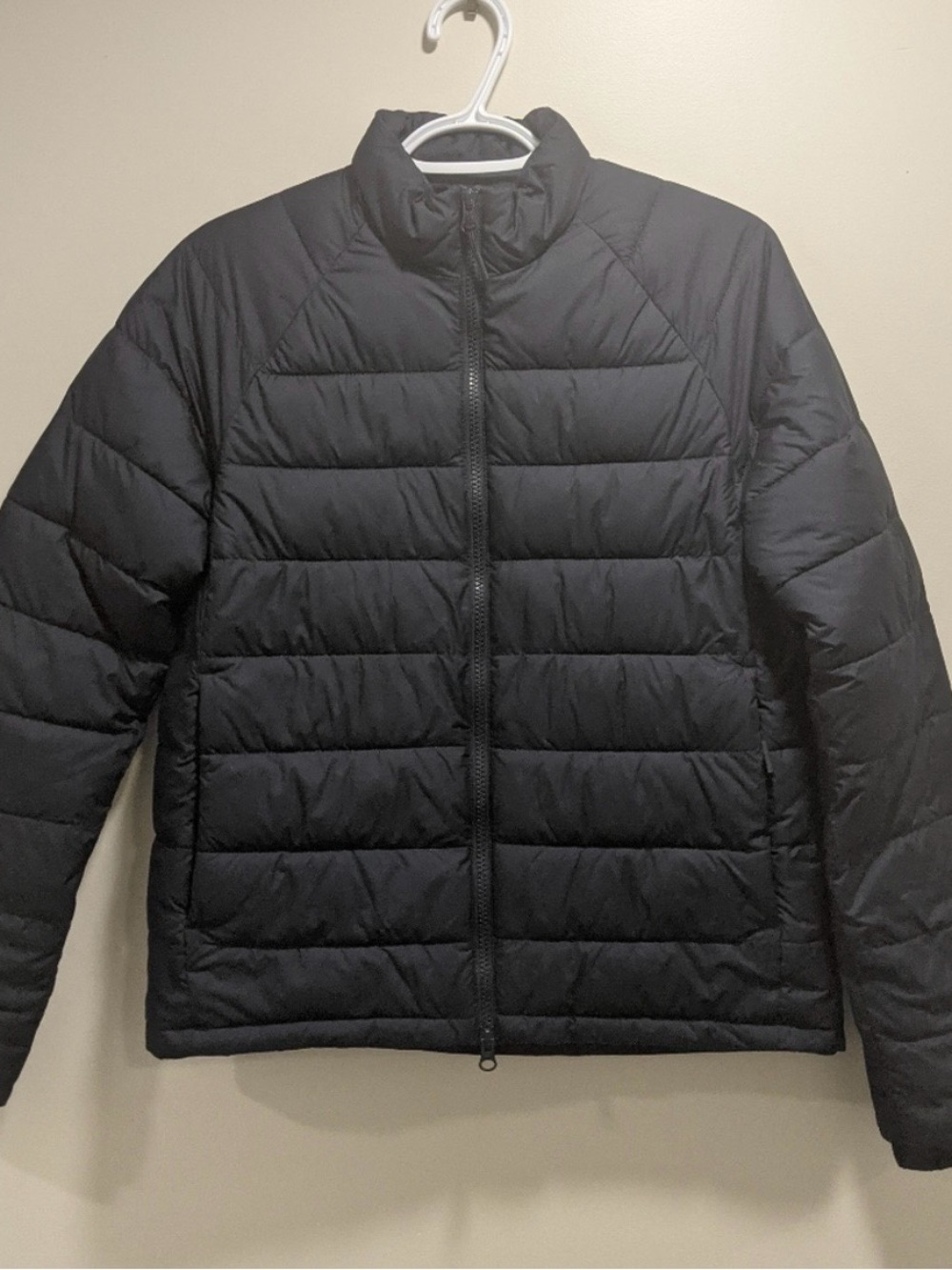 Everlane Dark Blue Quilted Women's Puffer Jacket